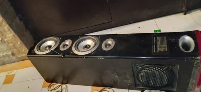 Audionic Classic 7.7 Single tower3.8ft Base woofer 10" | 2speaker 7.5"