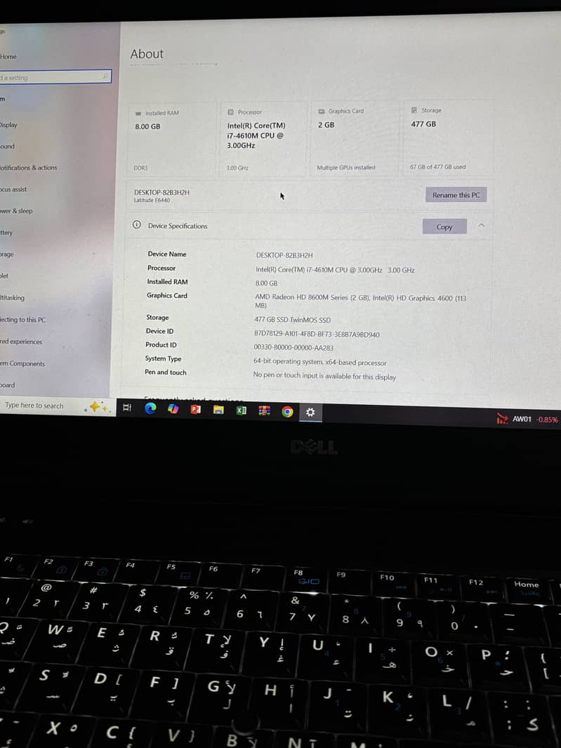 Dell i7 1