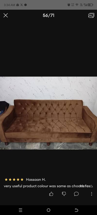 Sofa cum bed