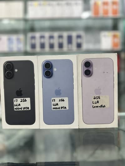 Apple iPhone 17 256GB Lla Box pack Non pta Non Active