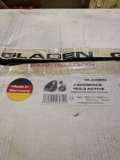 Gladen Aerospace 165.3 (Germany) – 3-Way Active, 10/10, Full Kit