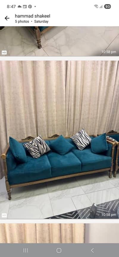 3 pieces sofa set