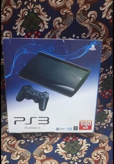 play station super slim 500gb model ps3 03214499660