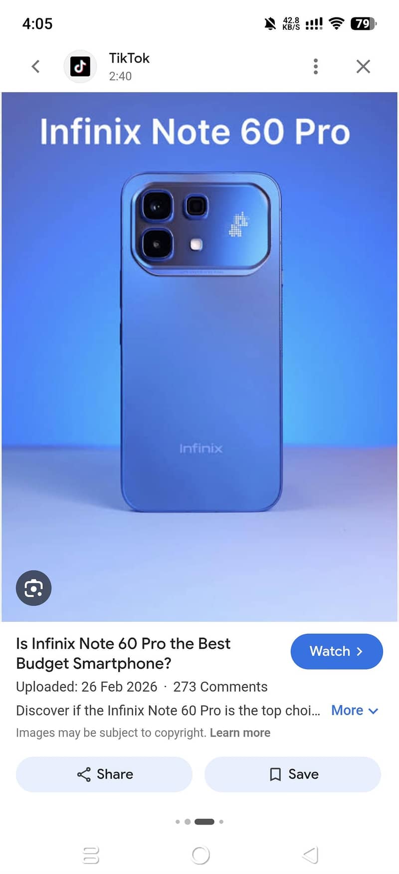 infinx note 60 pro 0