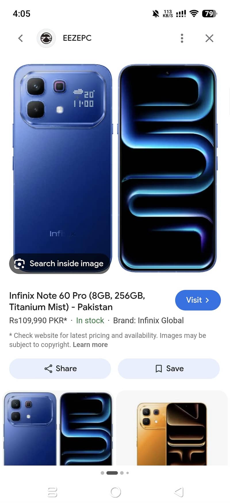 infinx note 60 pro 1