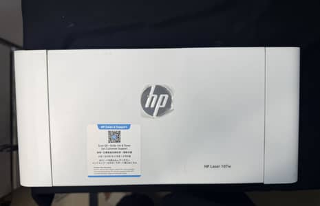HP Laser 107w Wi-Fi Laser Printer – Like New / Very Less Used