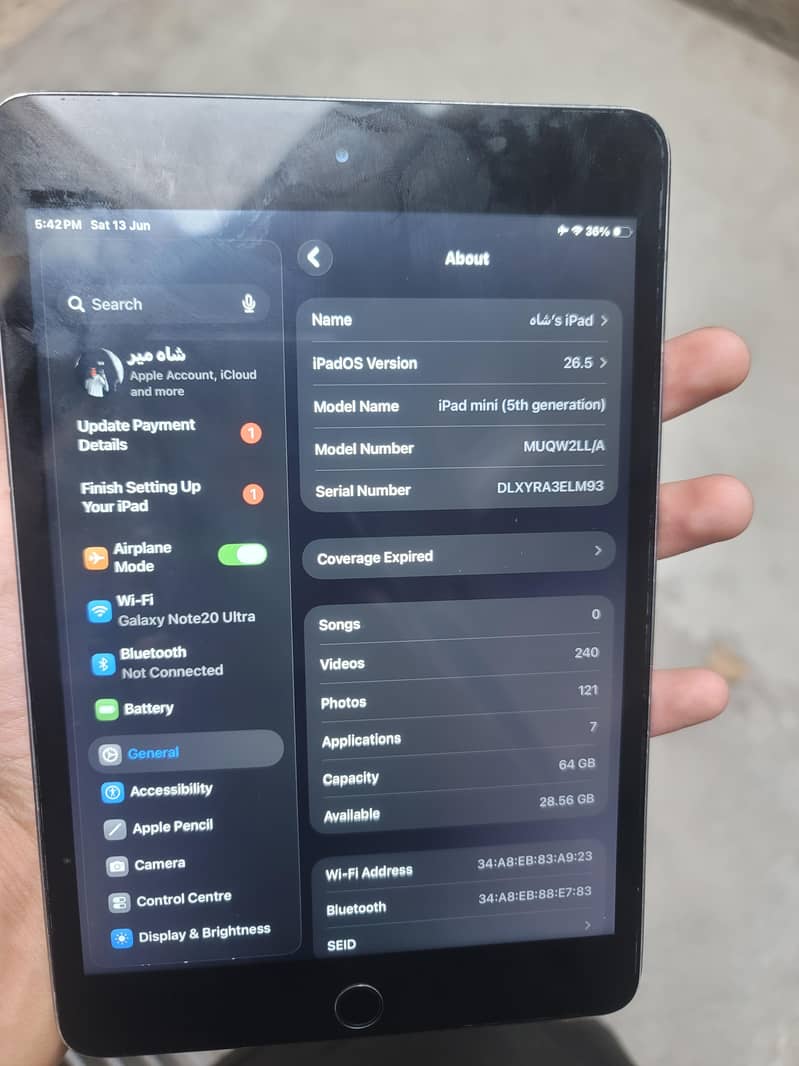 Ipad mini 5 6