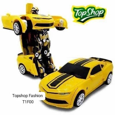 Kids 2 in 1 robot +car