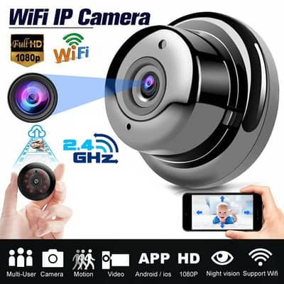 V380 Pro WiFi IP Camera Home Surveillance Camcorder with 2 Way Audio