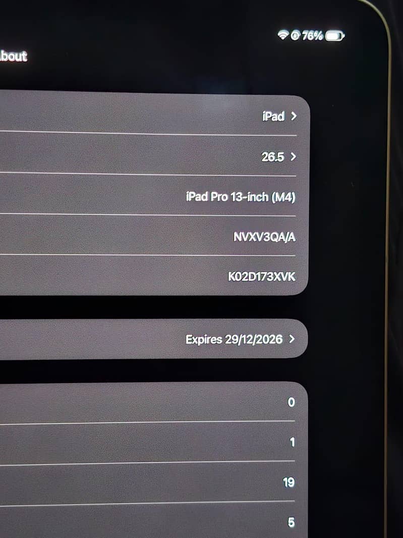 ipad M4 13inch 4