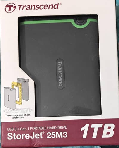 Transcend 1TB external Hard Drive