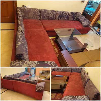 L Shape Sofa Only