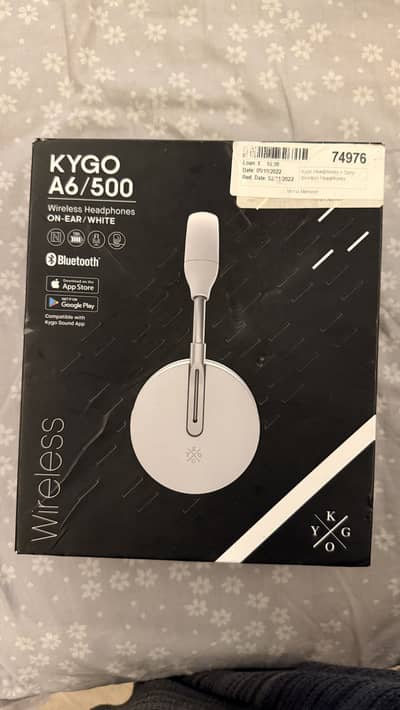 Kygo A6/500 Wireless Headphones | Box Pack | Imported UK