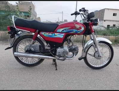 HONDA CD 70 2024 MODEL LUSH CONDITION