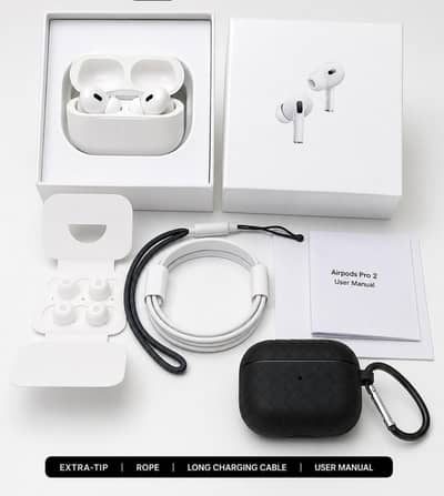 Airpods pro 2 (FREE SILICONE CASE)