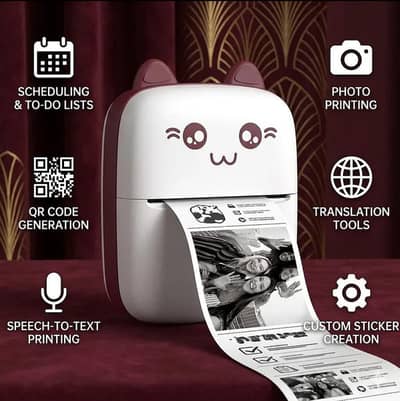 Mini Thermal Printer | Portable Pocket Printer 