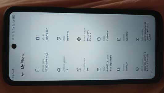 Tecno Spark 20C