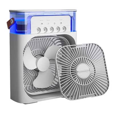  Mini Ice Cooling Fan 3 in 1 | Portable Air Cooler | USB Type-C Fas
