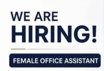 We are hiring female staff