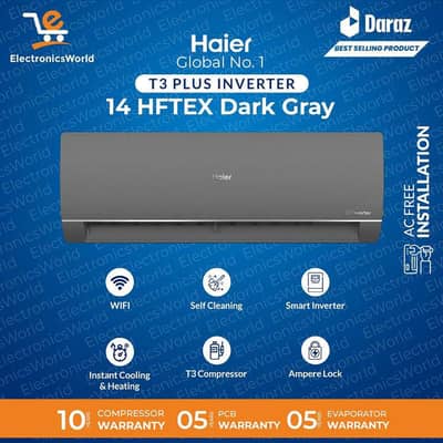 Haier Ac HSU-20 HFTEX (DG) T3 1.5 ton