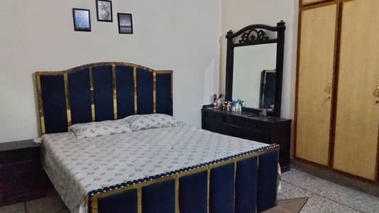 wooden bed withdressin and side tables for sale, bed for sale,
