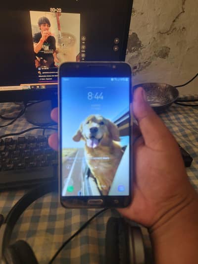 Samsung Mobile J7 2GB 16GB all ok set he
