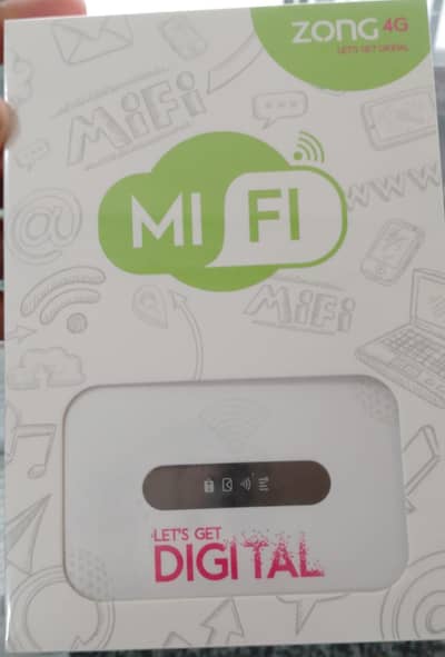 Zong Bolt+ Portable WiFi Internet device 12 hour battery backup