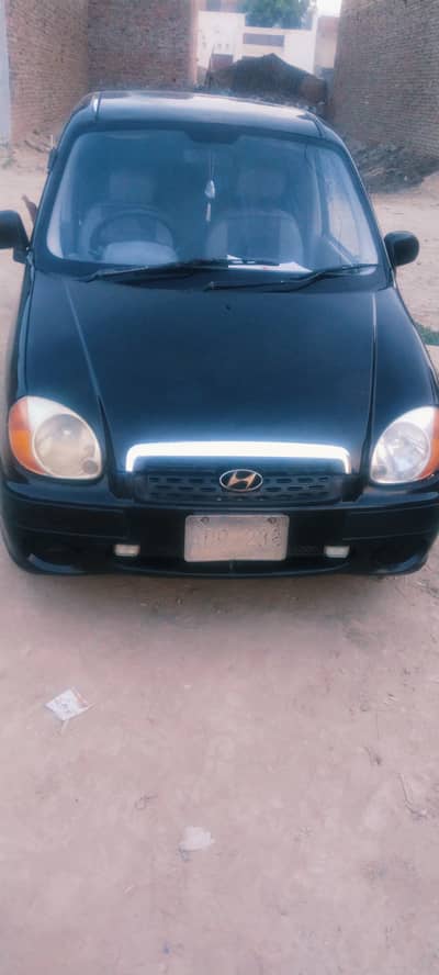 Santro plus 2001 model color black