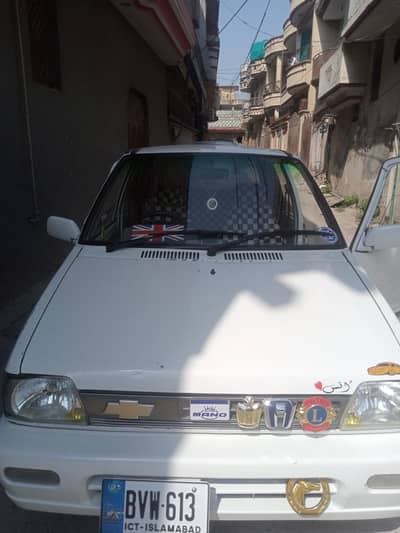 Suzuki Mehran VX 2008 one piece touch for urgent sale