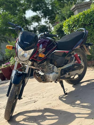 HONDA CB125 F RED COLOR