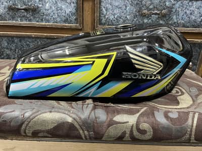 Fuel Tank +Tapa Honda 125 plus kanna 1 year guarantee