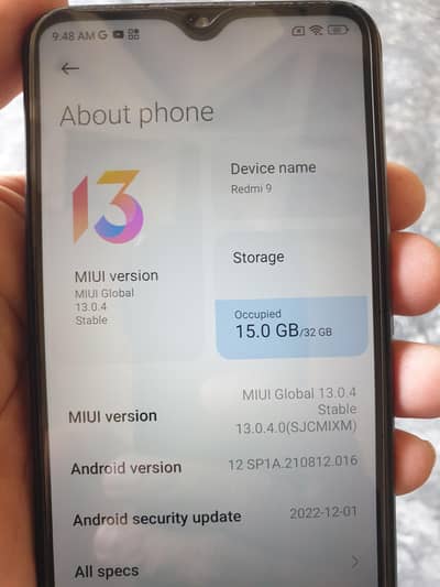 Xiaomi Redmi 9