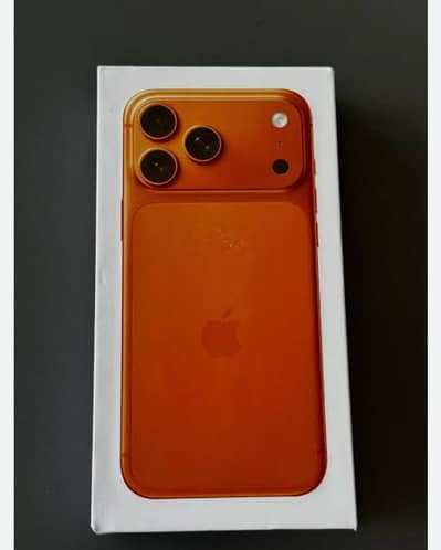 17 Pro Max 256 (with box) Factory unlock