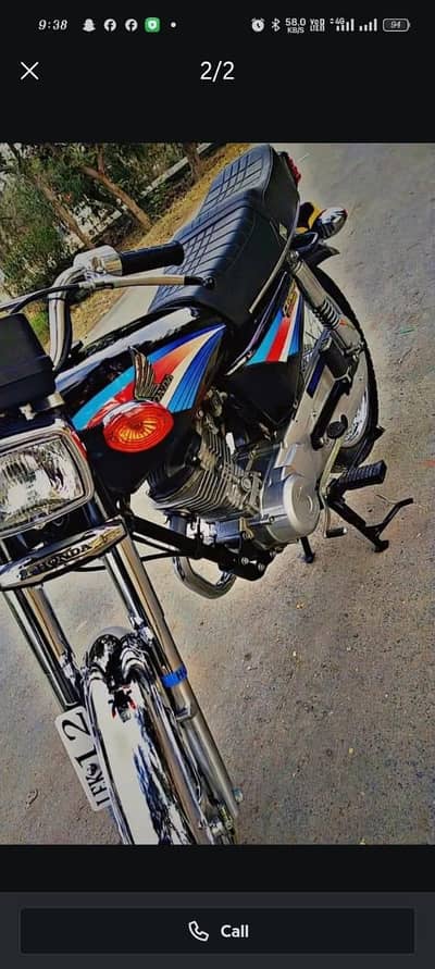 Honda 125 CG 2006 model Lahore number 03,27,81,31,071