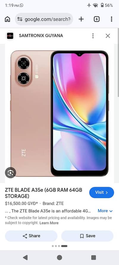 Zte Blade A35