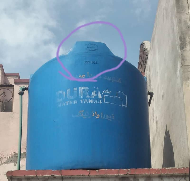 ڈیورا پانی ٹینکی 300 گیلن 2