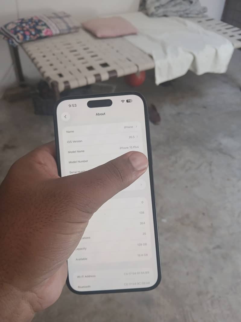 Apple iPhone 15 plus 8