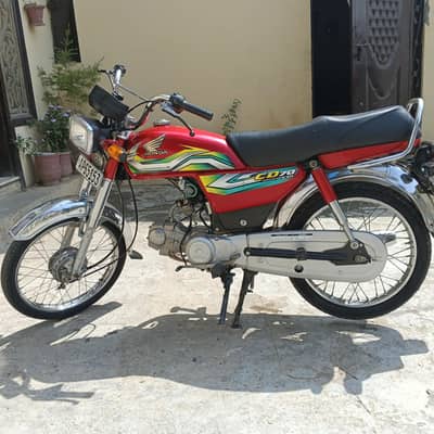 Honda cg 70 2022 model urgent sale