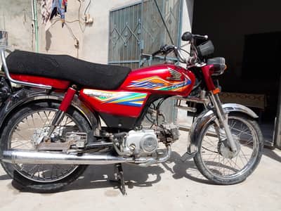honda CD 70 model 2020 condition  excellent