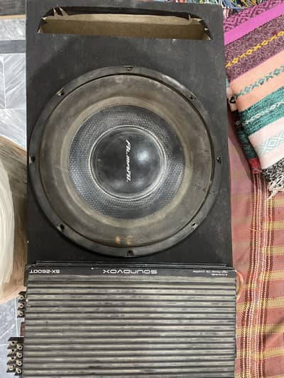 Amplifier + woofer