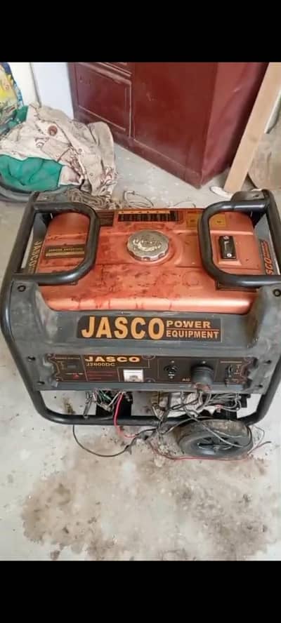Jasco Self Start Gold Series 3.5KVA Gas And Petrol Generator