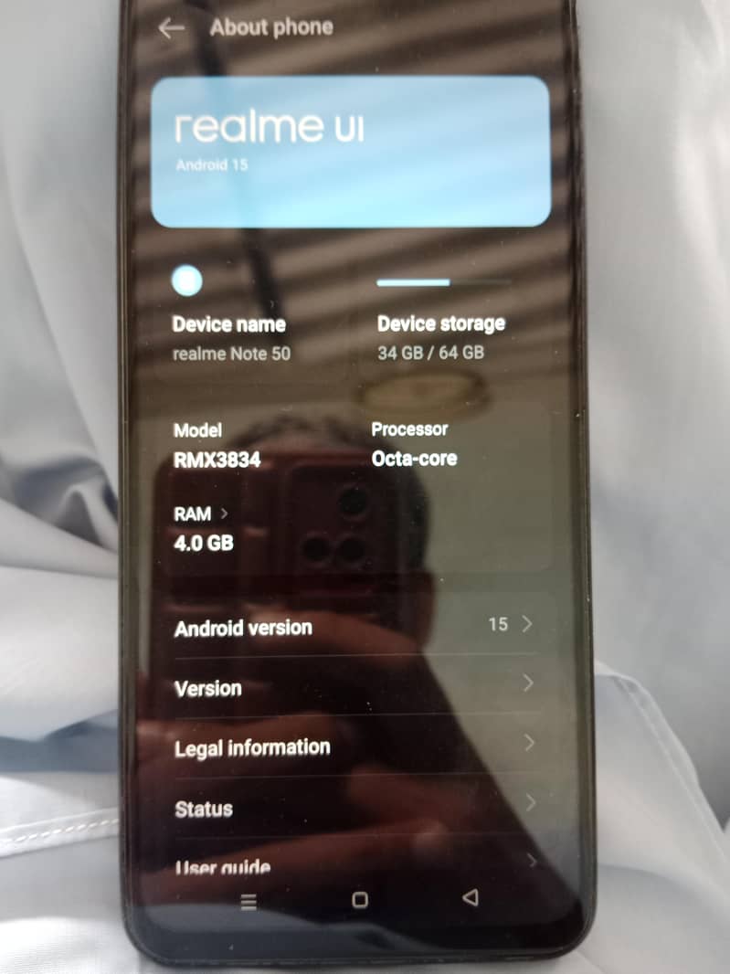 Realme Note 50 0