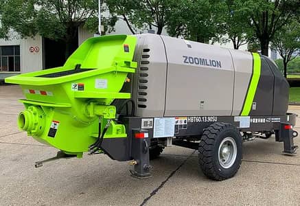 Concrete Equipment pump mixer batching plant placing boom
