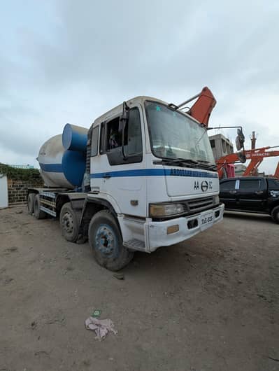 Truck mixer concrete mixer
