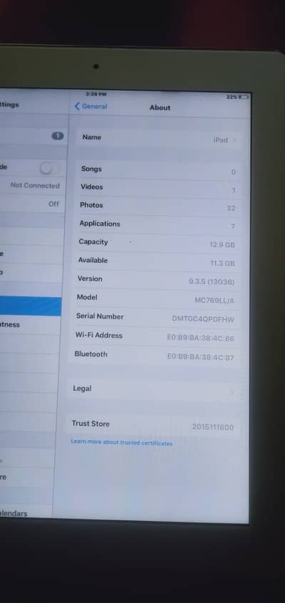 Ipad 2 Wifi version 16gb