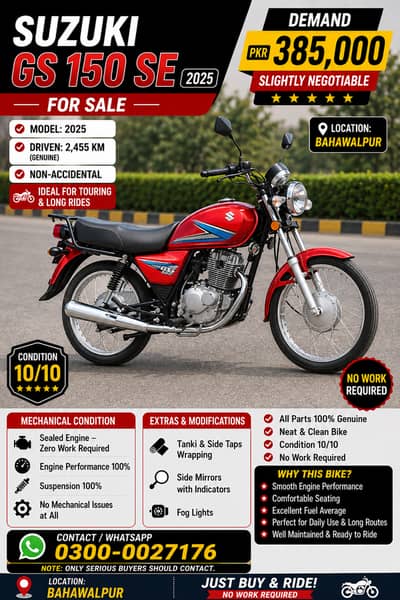 Suzuki GS 150 2025