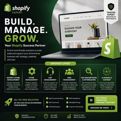 Shopify & CSR and CRM ETC