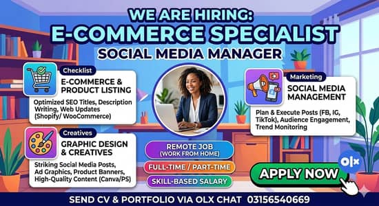 Urgent Needed: All-in-One E-commerce VA / Social Media Manager