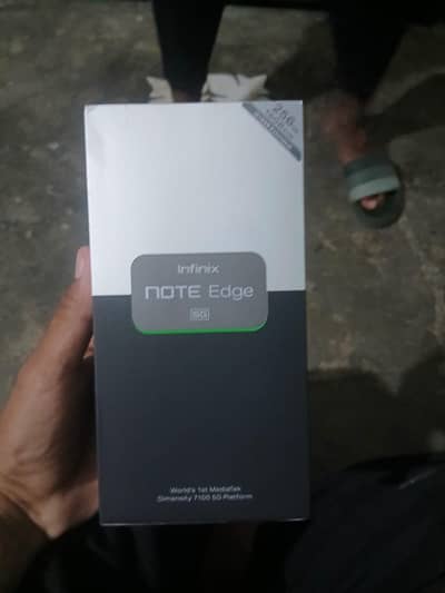 Infinix note Edge 5G new mobile phone