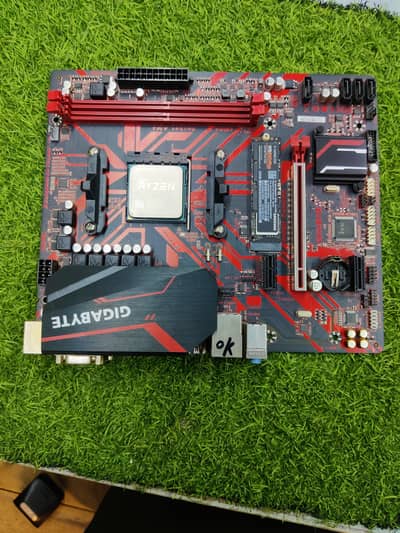 Gigabyte B450m + Ryzen 5 2600